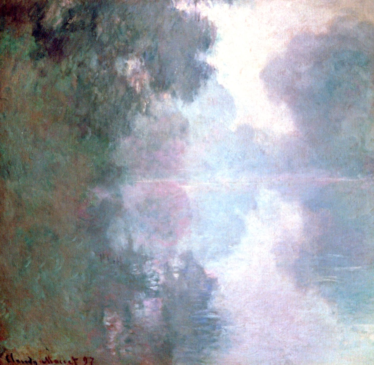 Morgennebel, 1897 von Claude Monet