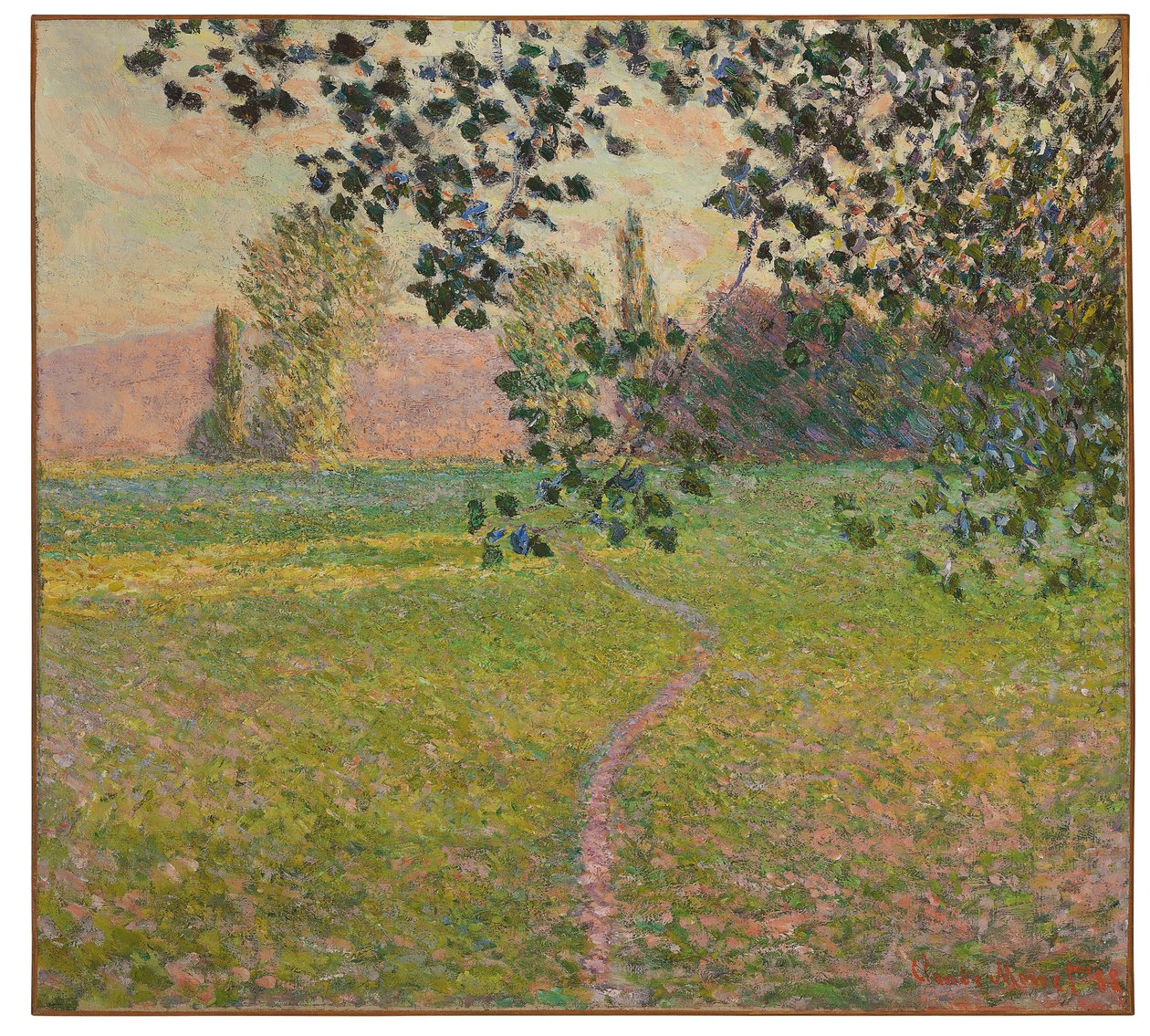 Morgenlandschaft, 1888 von Claude Monet