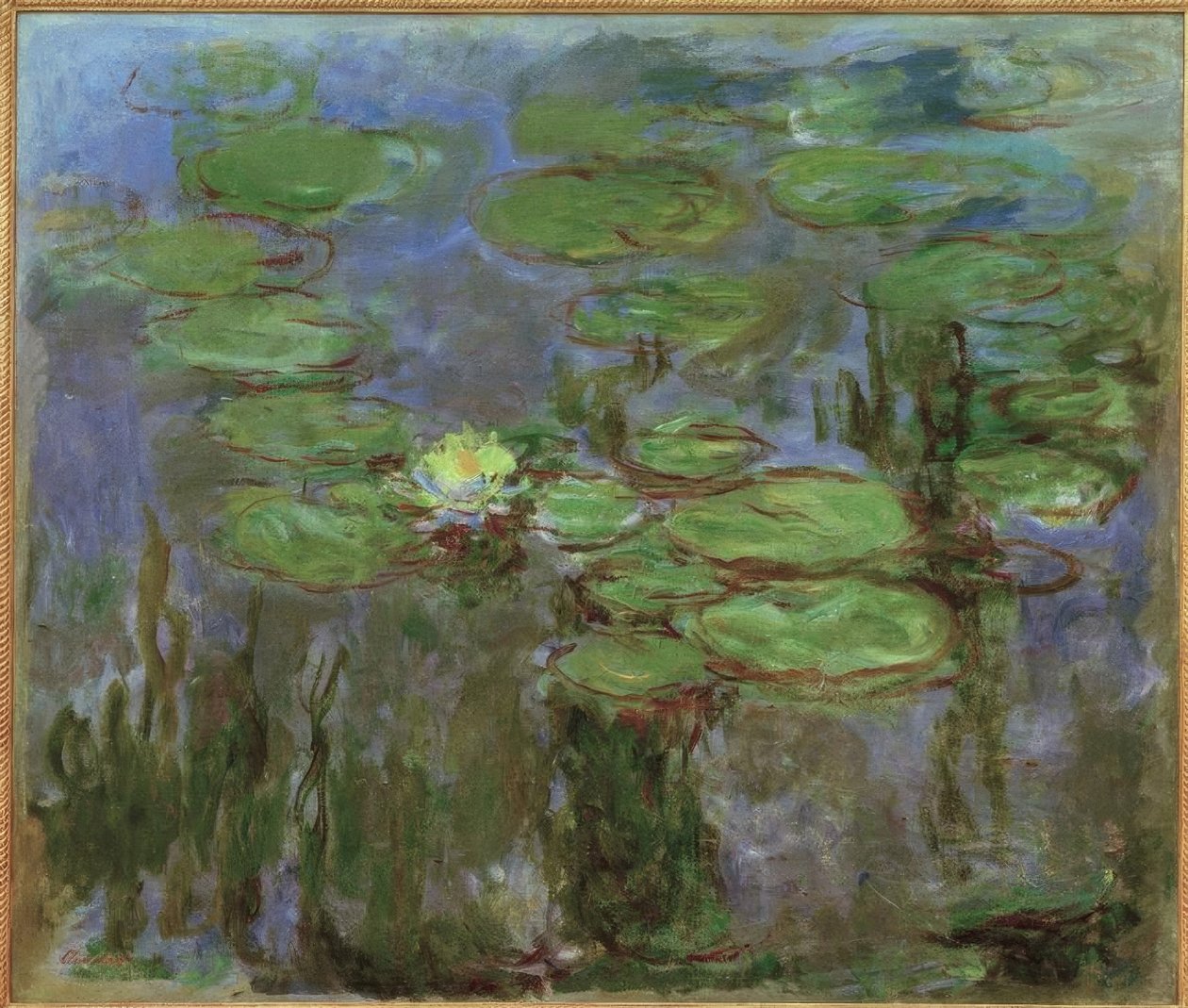 Seerosen von Claude Monet