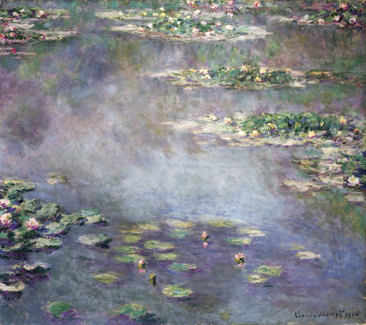 Seerosen, 1906 von Claude Monet