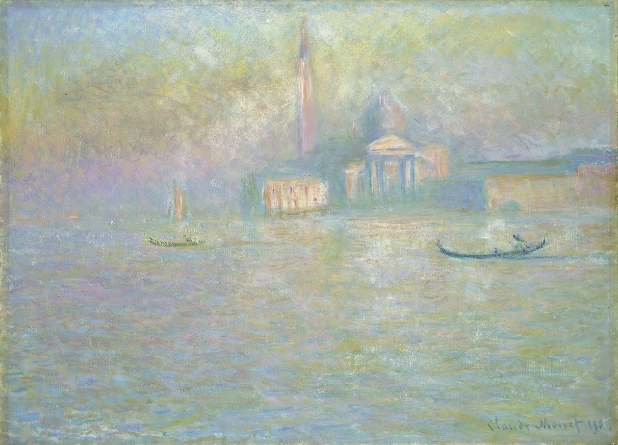 San Giorgio Maggiore, Venedig von Claude Monet