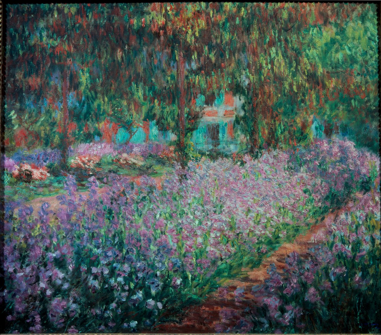 Der Garten des Künstlers in Giverny von Claude Monet