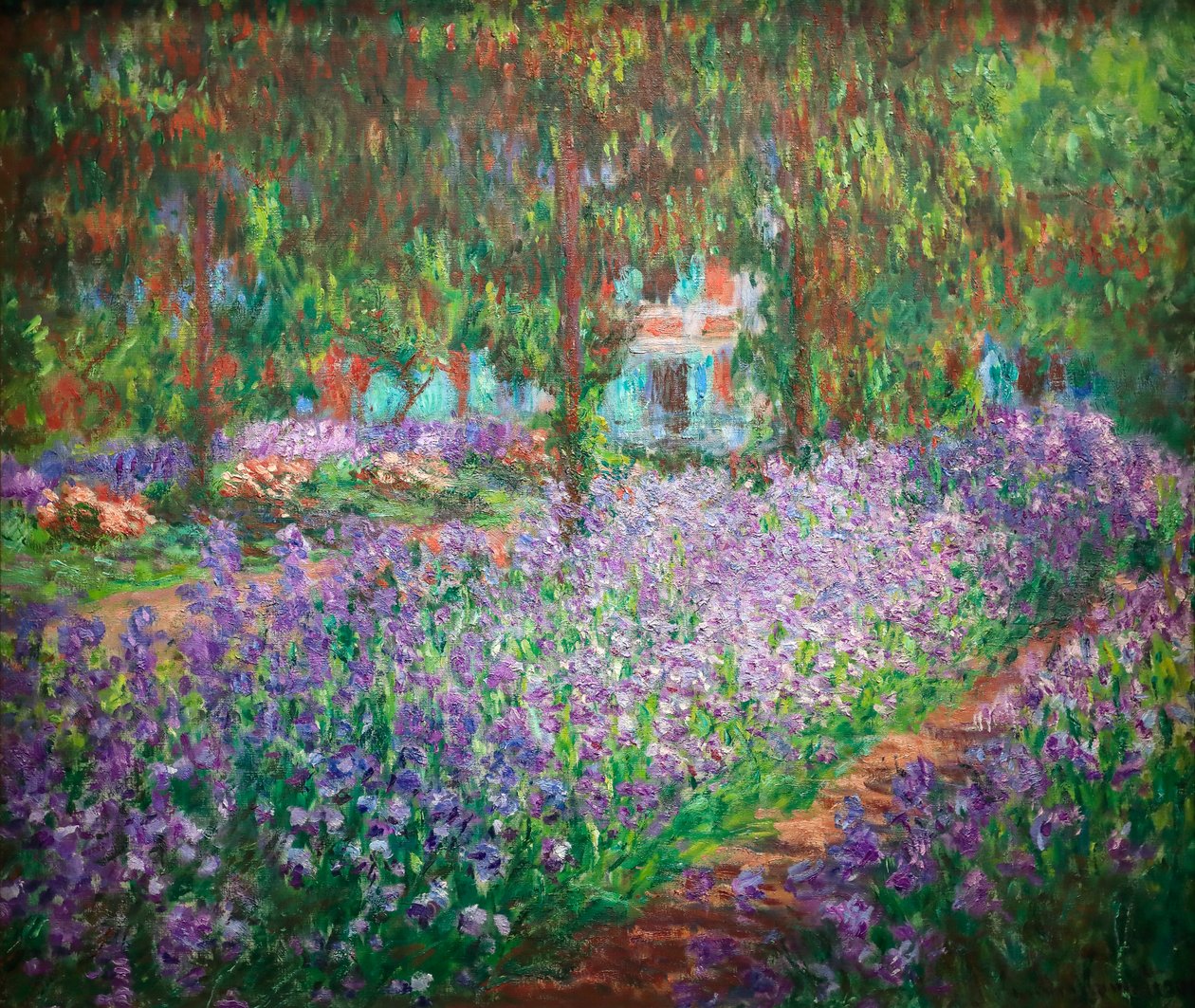 Der Garten des Künstlers in Giverny von Claude Monet