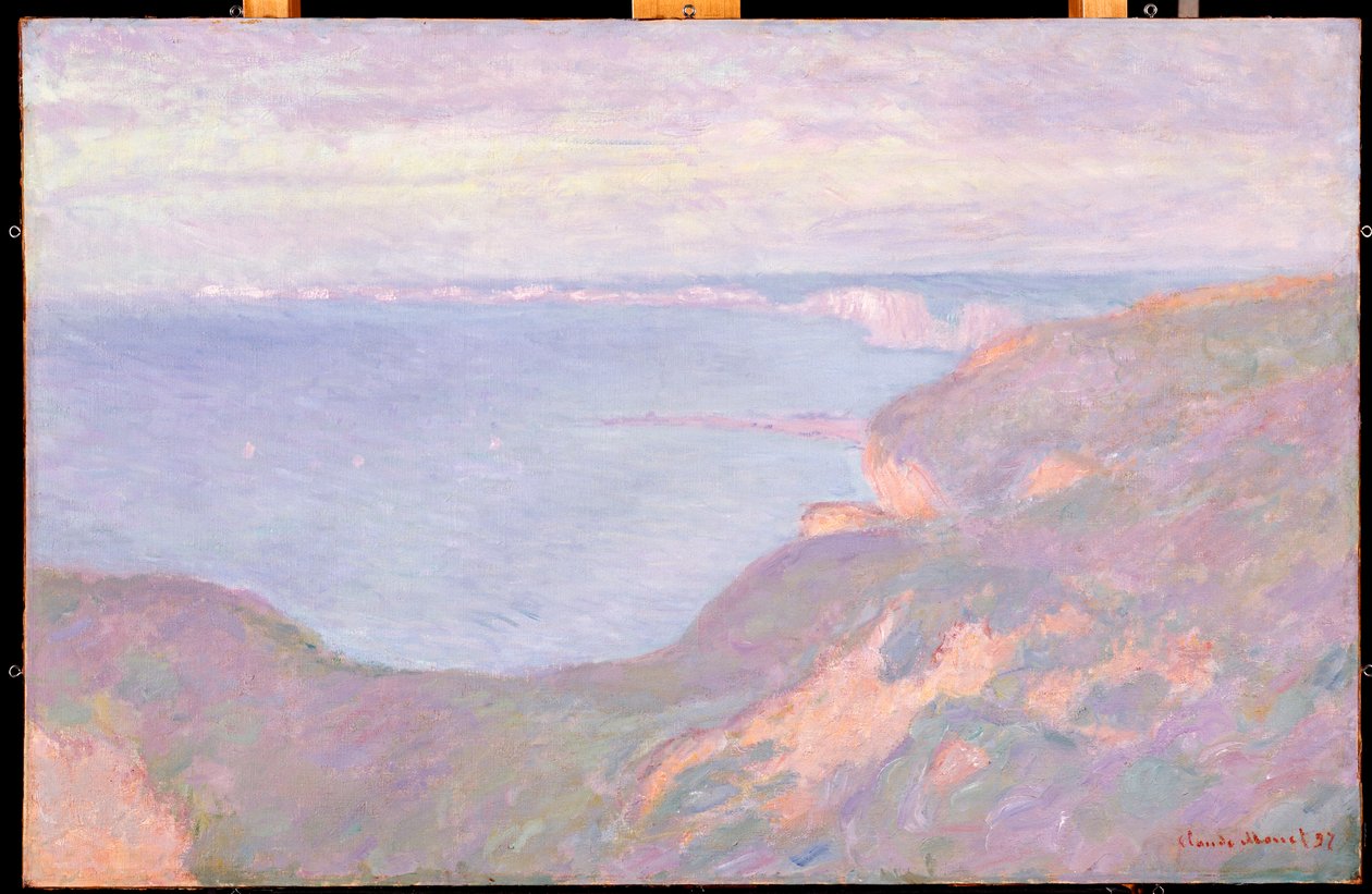 Die Klippen bei Dieppe, 1897 von Claude Monet