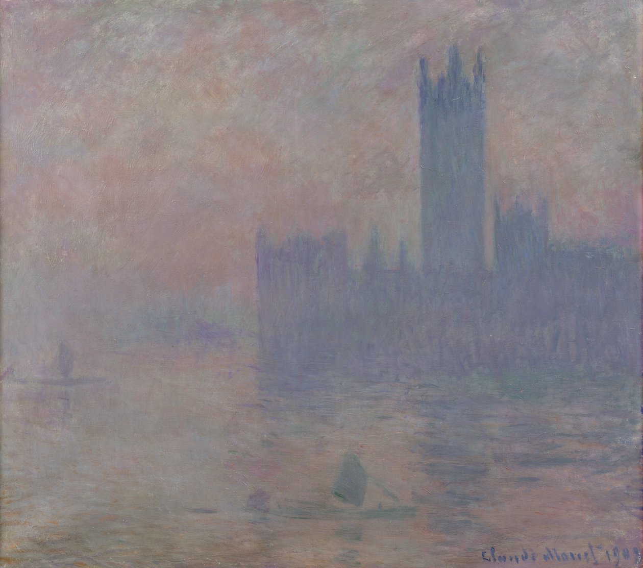 Das Parlament, London, 1903 von Claude Monet
