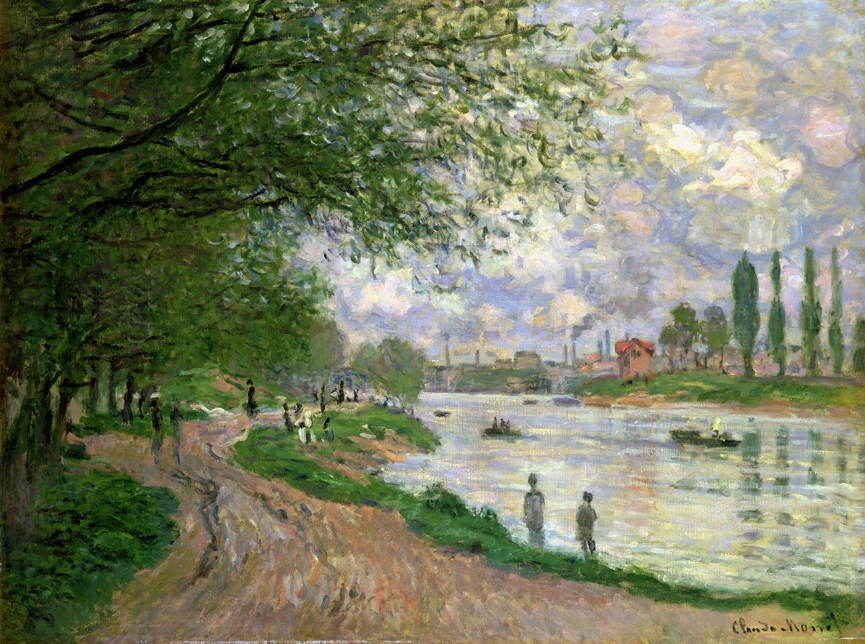 Die Insel La Grande Jatte von Claude Monet