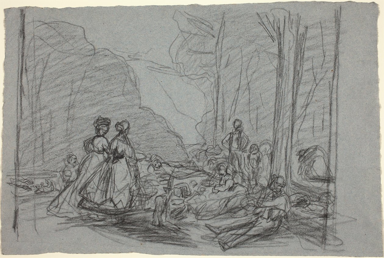 Das Frühstück im Grünen von Claude Monet