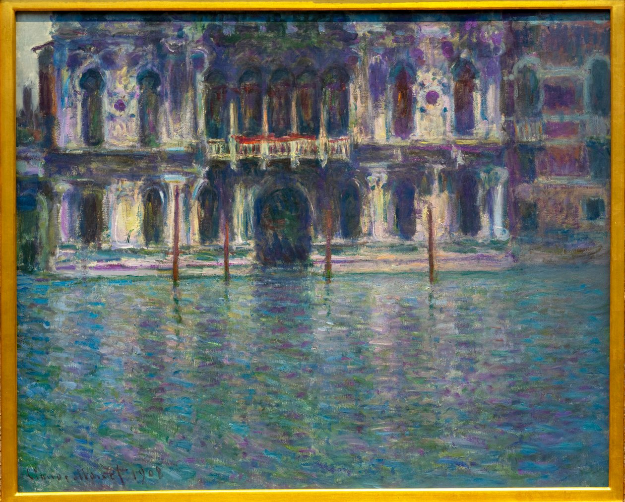 Der Palazzo Contarini von Claude Monet