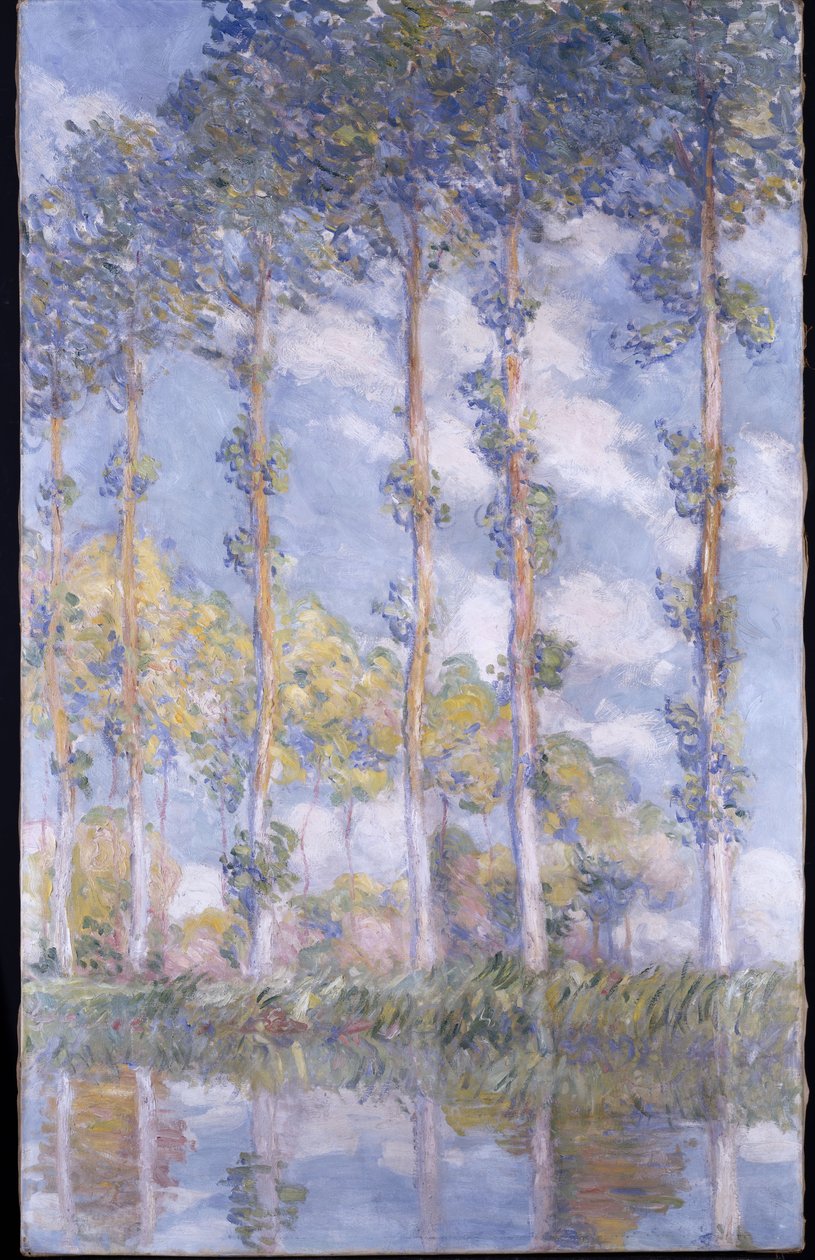 Die Pappeln von Claude Monet