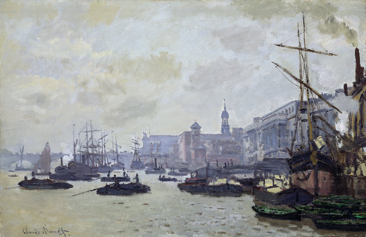 Die Themse in London von Claude Monet