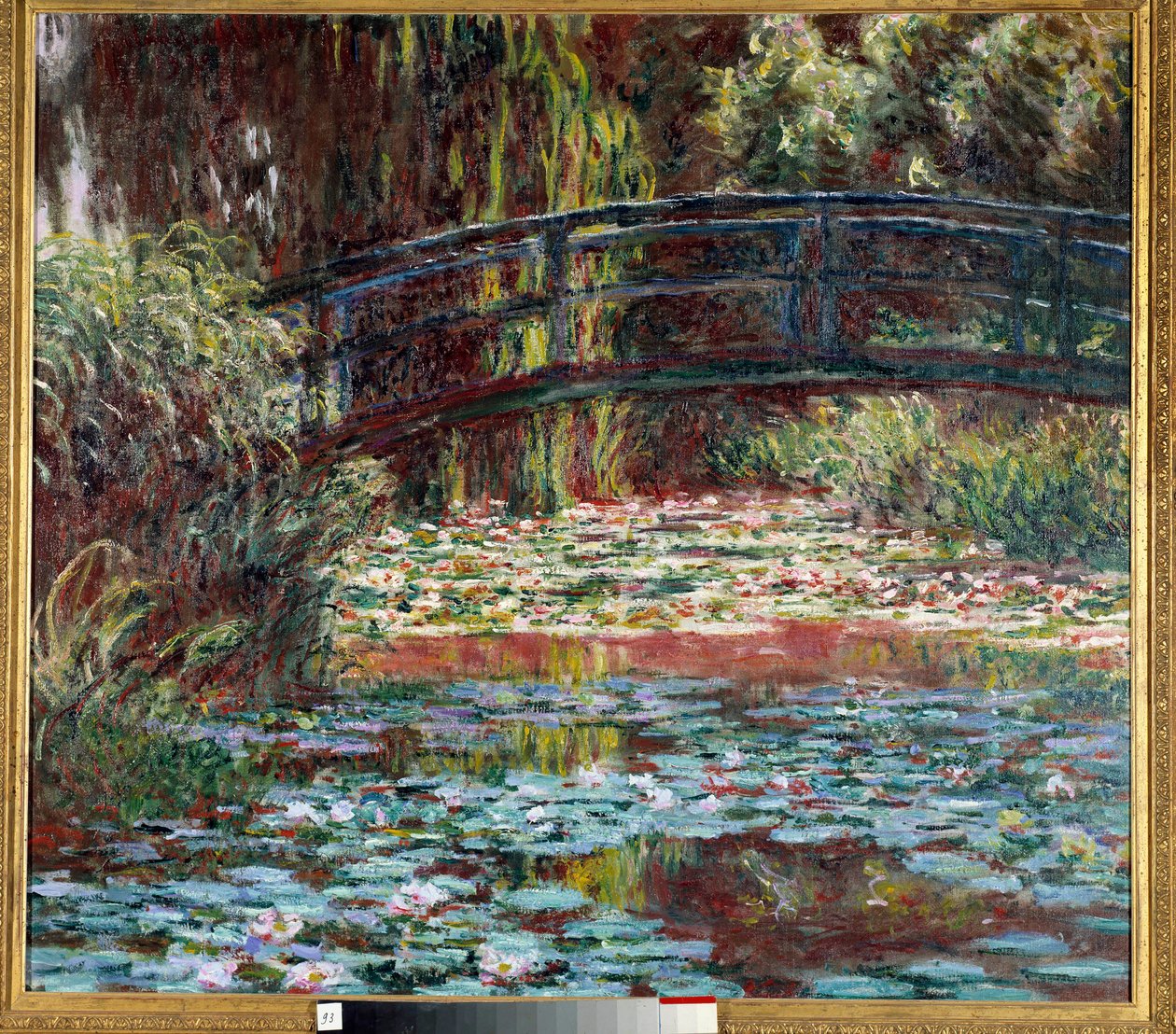 Der Seerosenteich in Giverny von Claude Monet