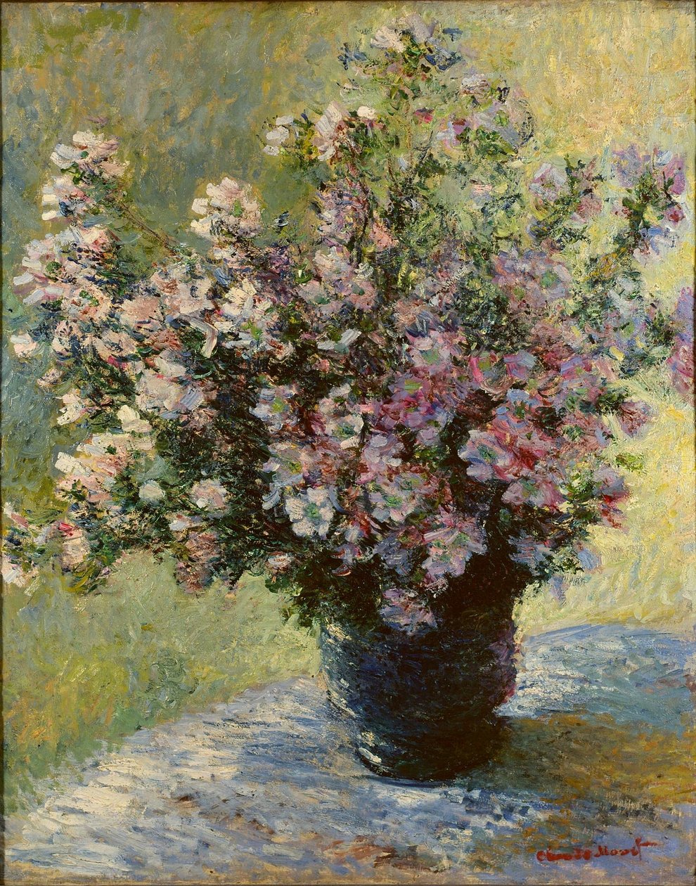 Blumenvase, ca. 1881-1882 von Claude Monet