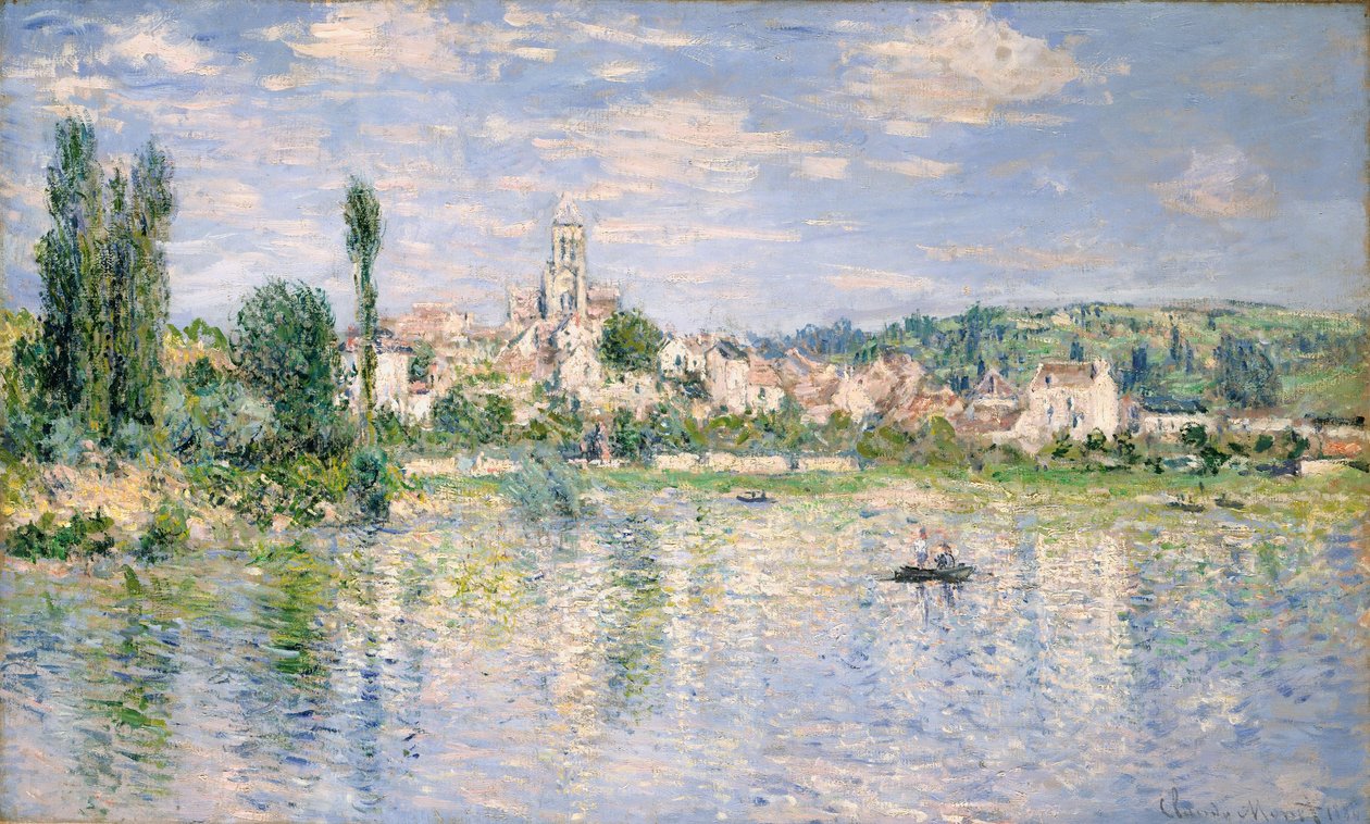 Vétheuil im Sommer von Claude Monet