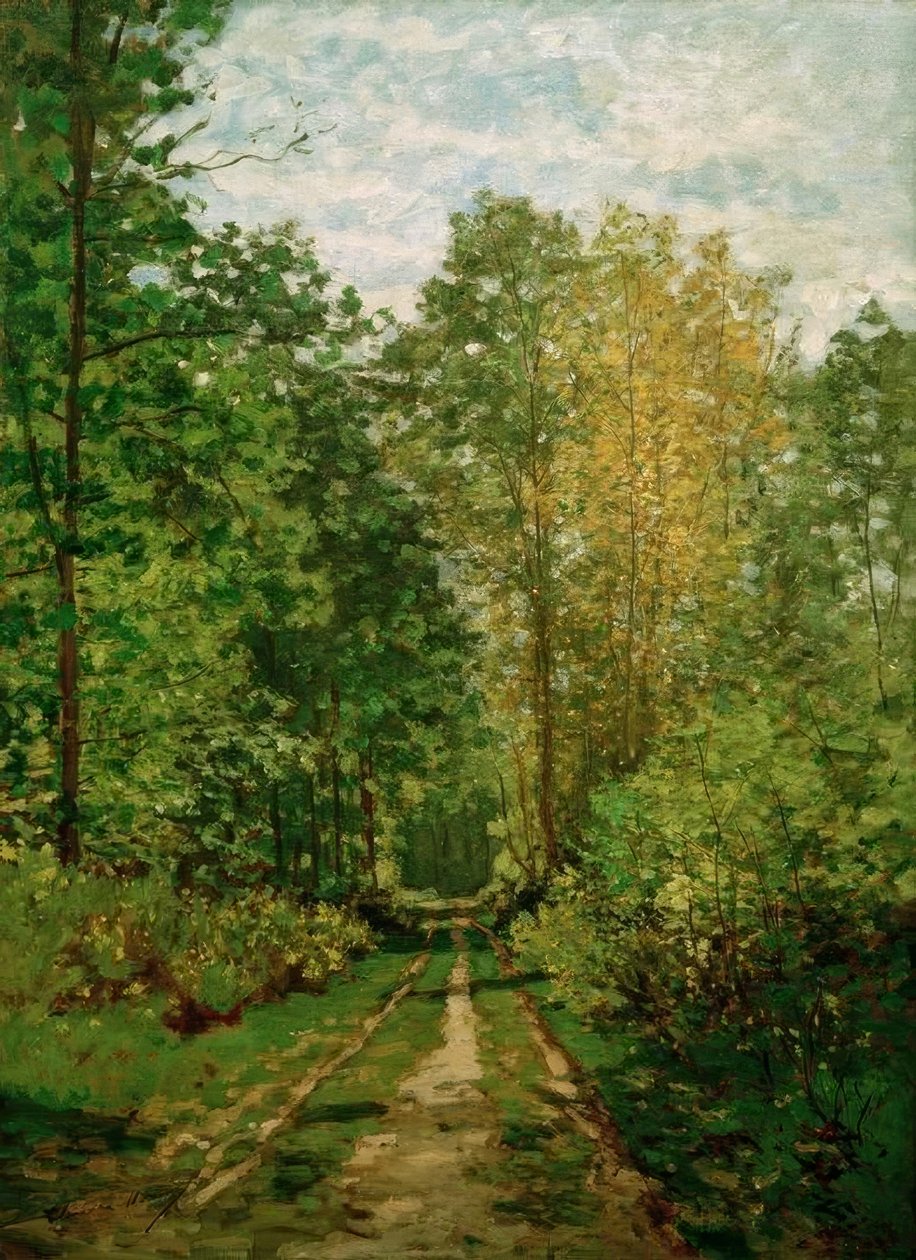 Waldweg von Claude Monet