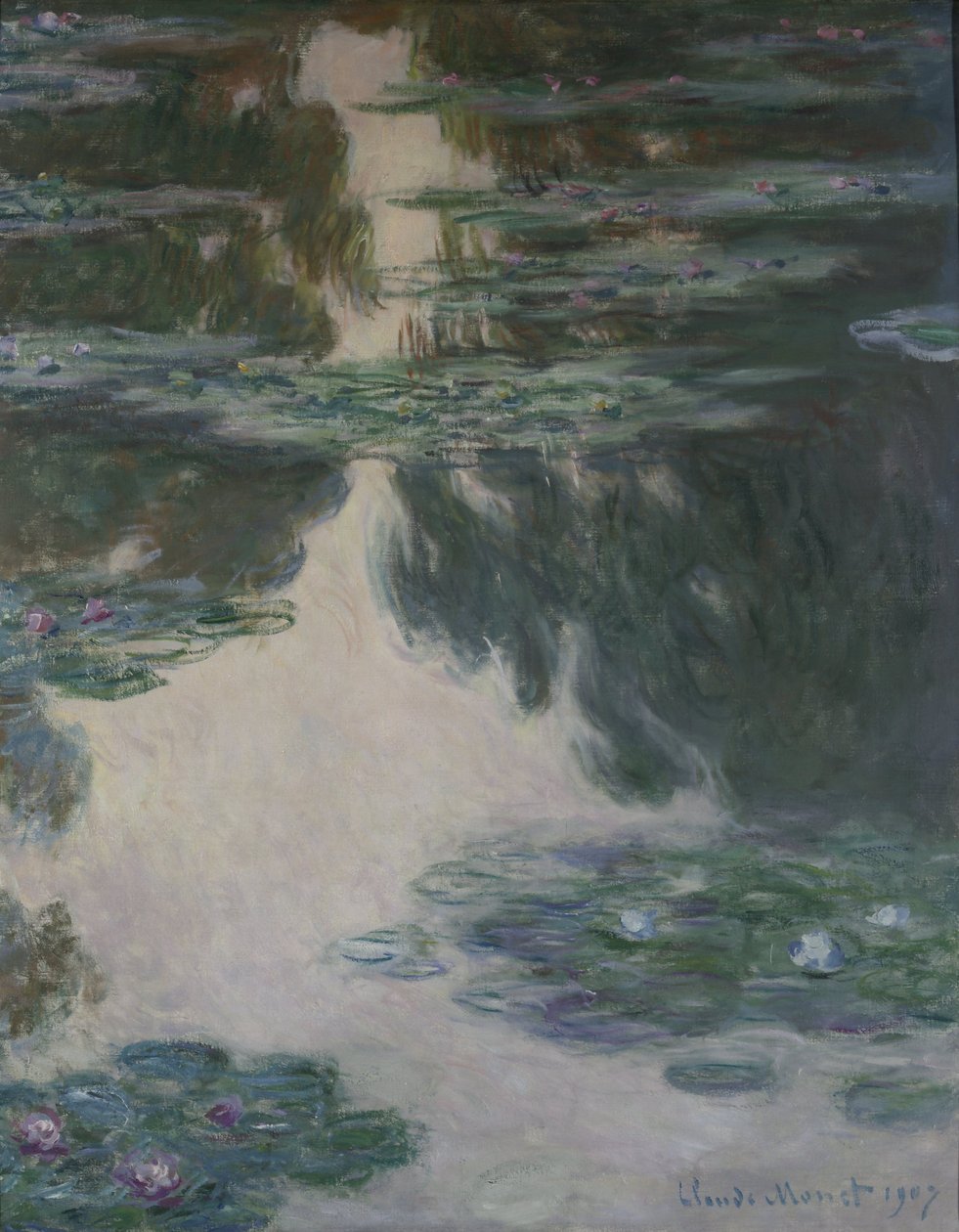 Seerosen, 1907 von Claude Monet
