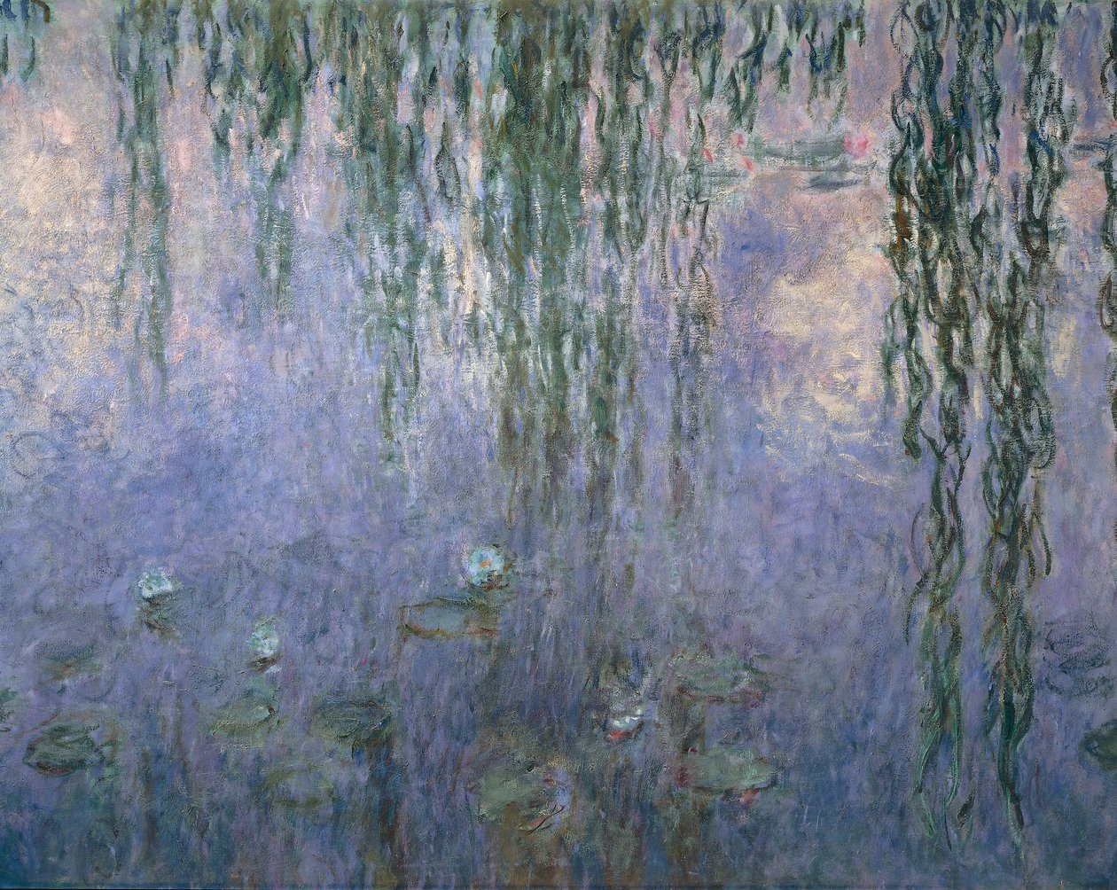 Seerosen, von Claude Monet (Detail) von Claude Monet