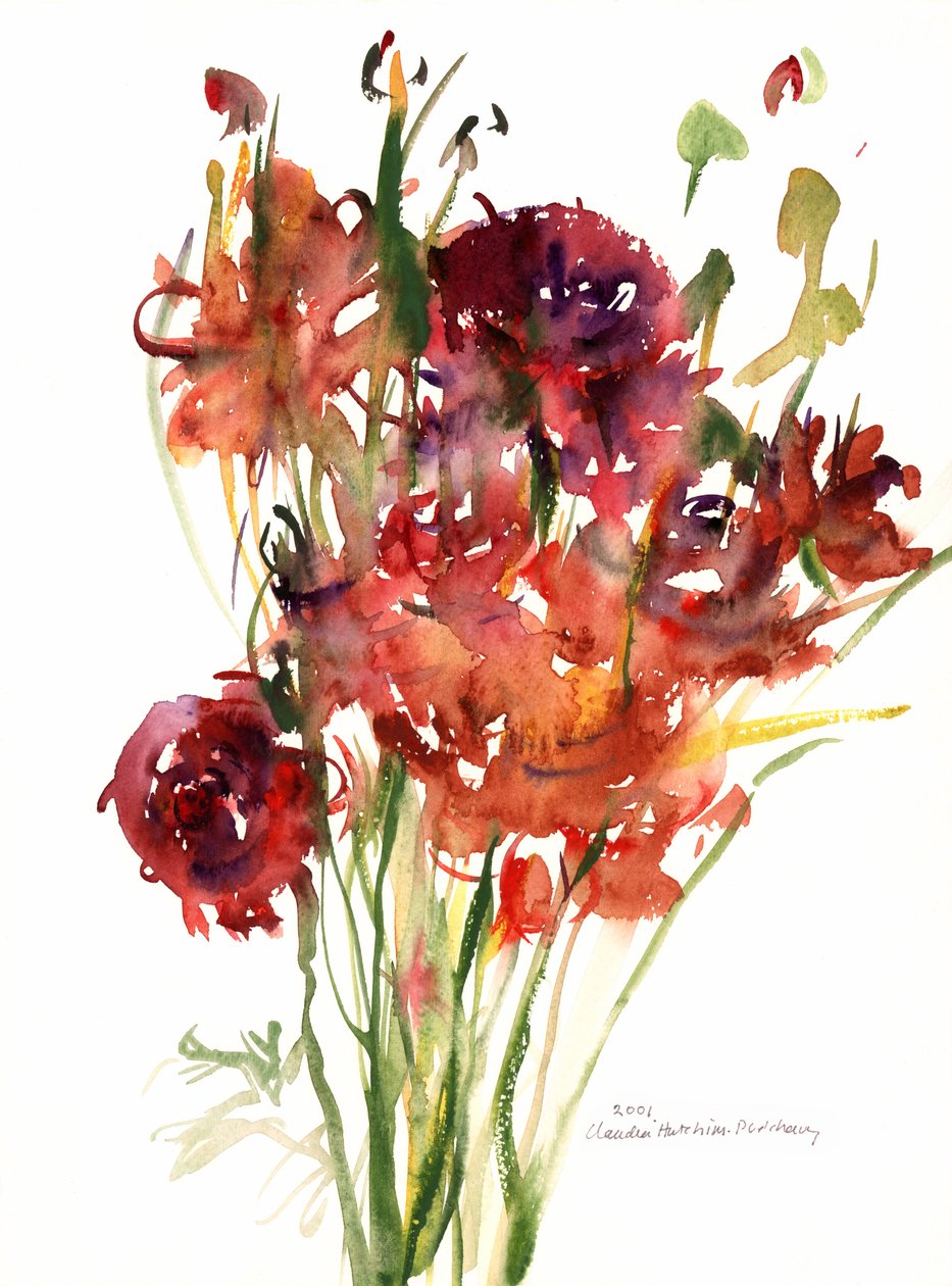 Ranunkeln, 2001 von Claudia Hutchins Puechavy