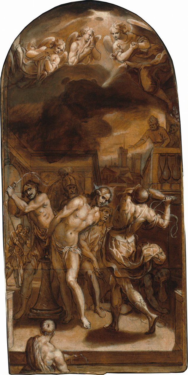 Die Geißelung Christi von Claudio Ridolfi
