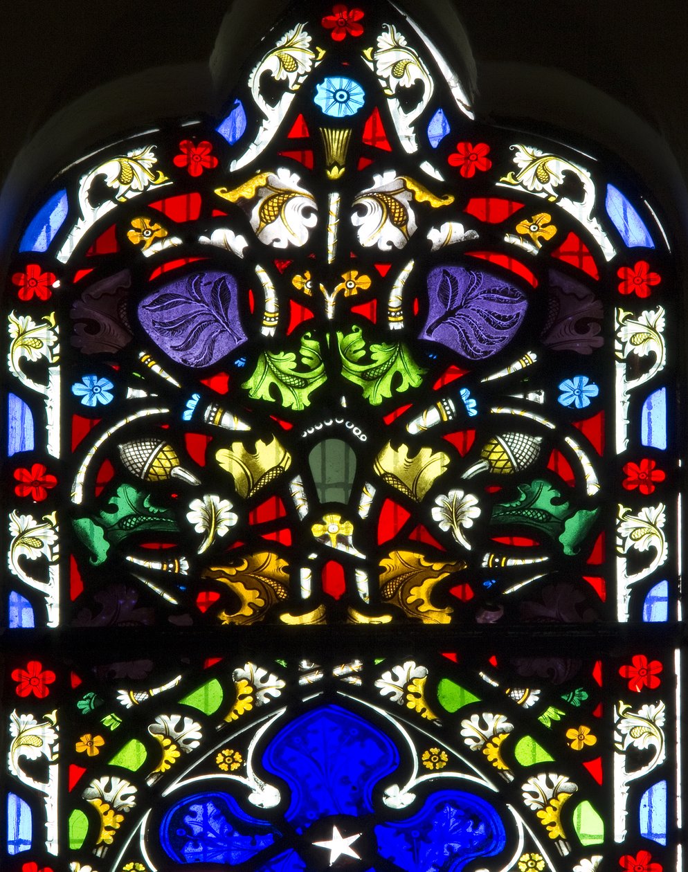 Florales Detail von Clayton and Bell Clayton and Bell