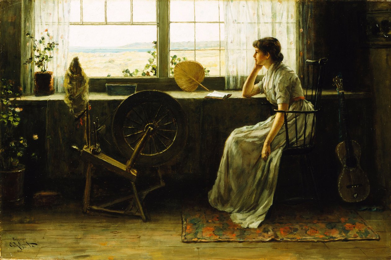 Warten, 1885 von Clement Rollins Grant