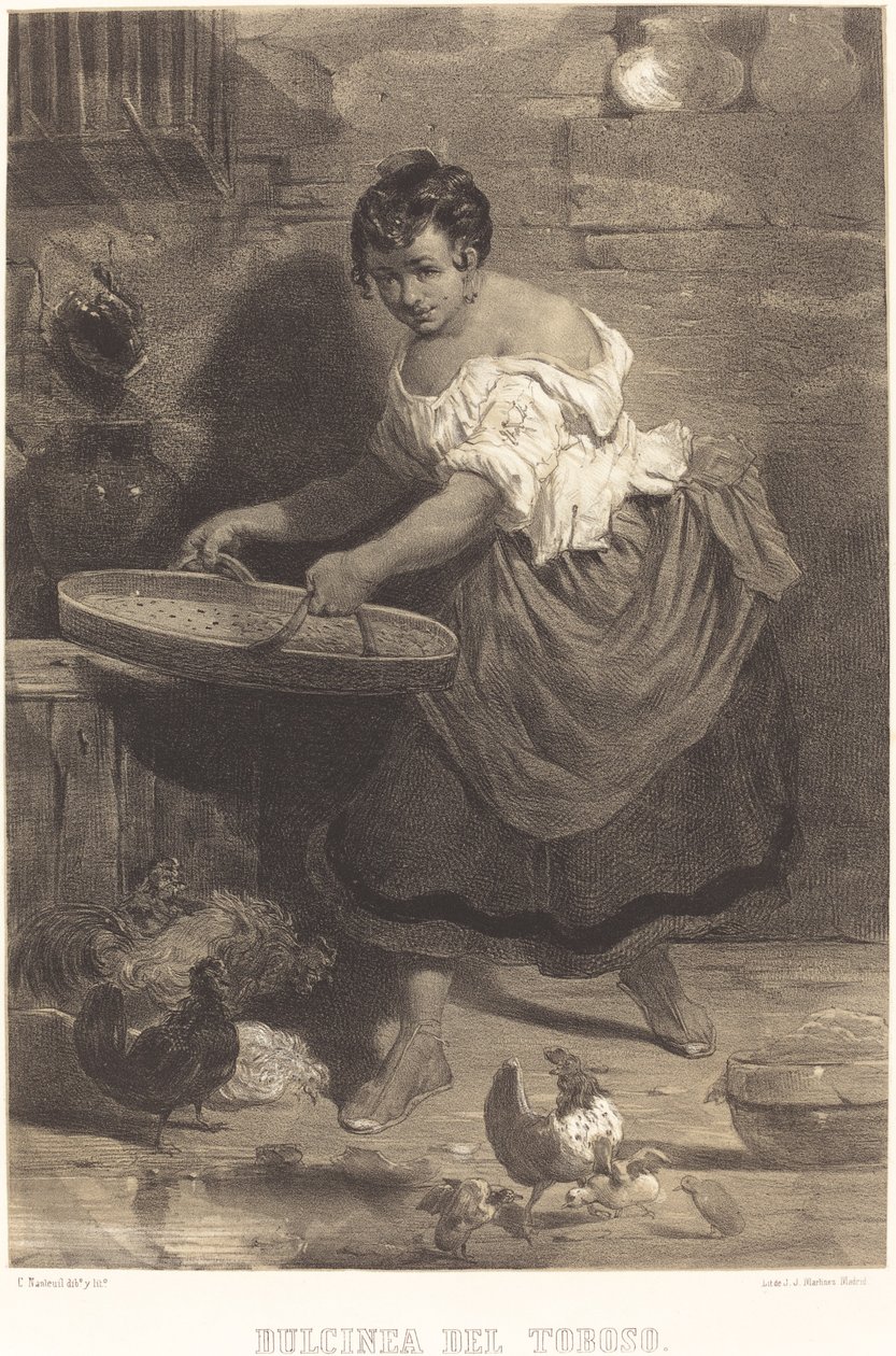 Dulcinea del Toboso von Célestin Nanteuil