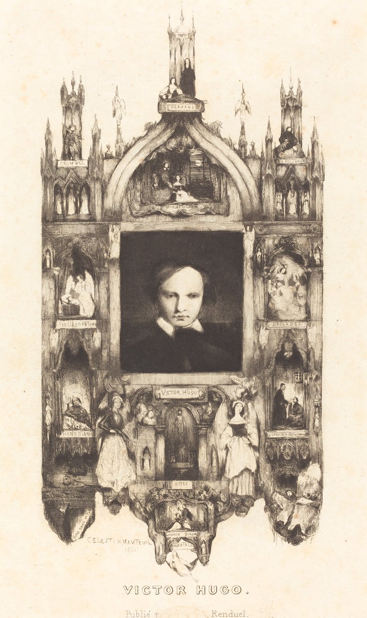 Victor Hugo von Célestin Nanteuil