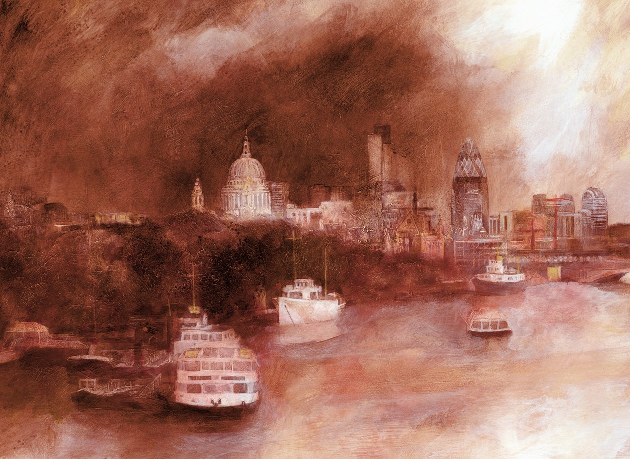 St. Pauls Rot von Clive Metcalfe