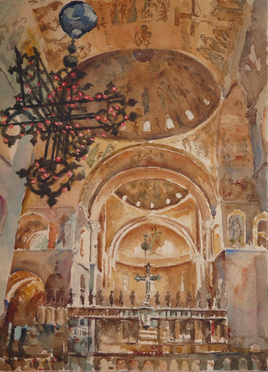 Weihnachtsmesse, St. Marks, 2019 von Clive Wilson