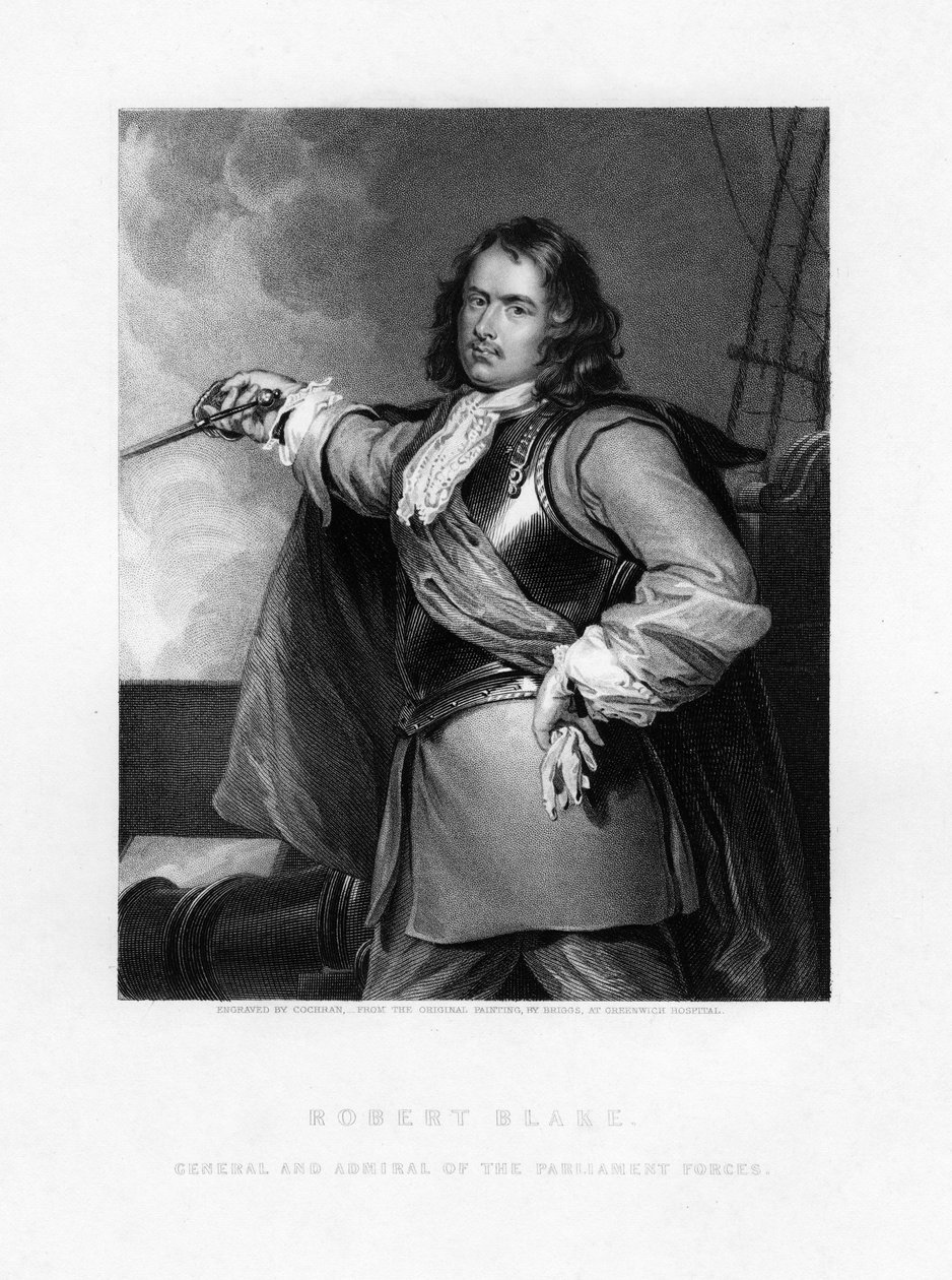 Robert Blake, englischer Admiral, 1836 von Cochran