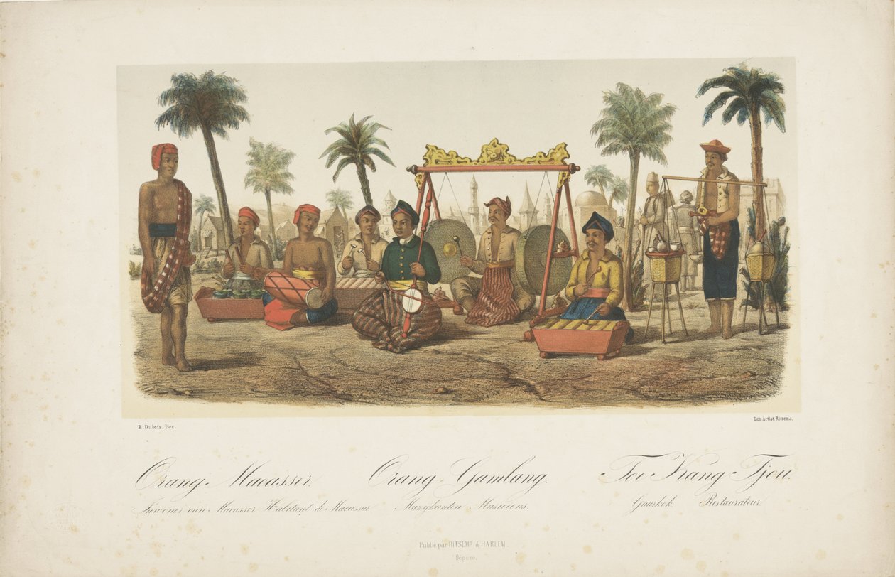 Einwohner von Makassar von Coenraad Ritsema