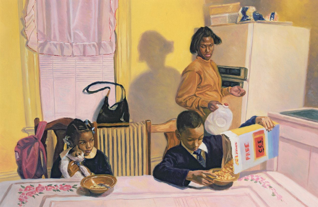 Vor der Schule, 1991 von Colin Bootman