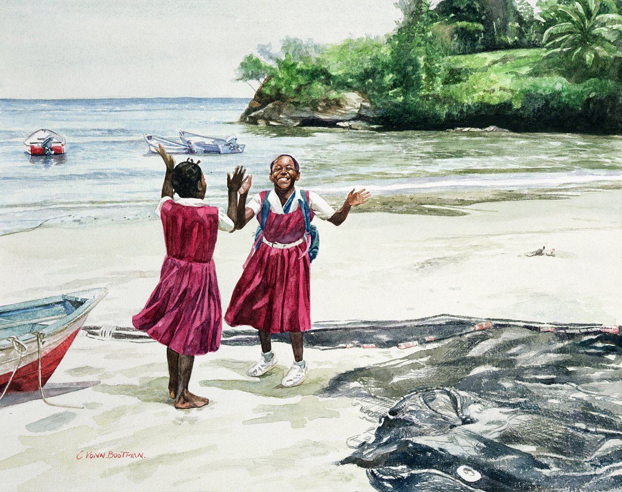 Pause in der Bucht, 2002 von Colin Bootman
