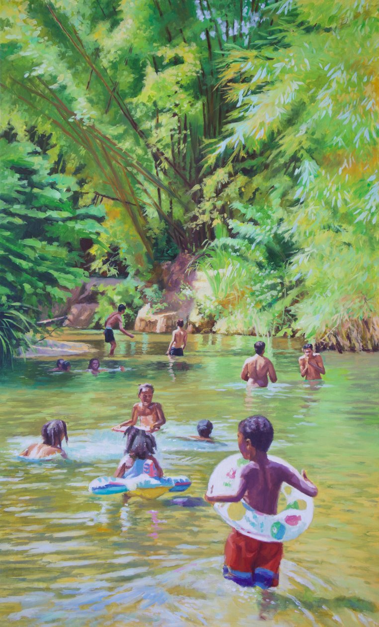 Fluss Lime Erhaben, 2020 von Colin Bootman