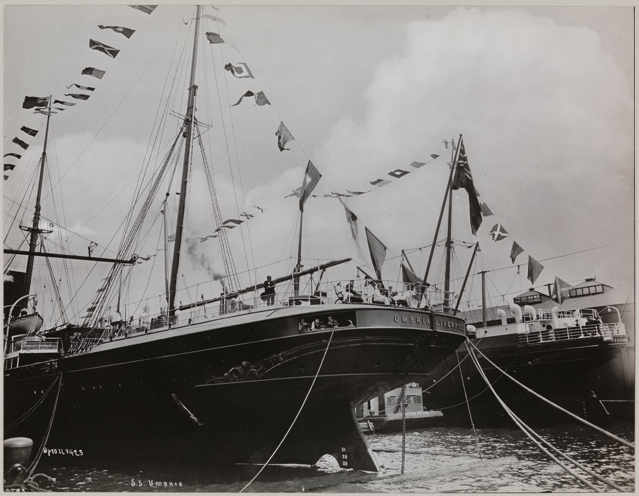 S.S. "Umbria", Cunard Line von Company Byron