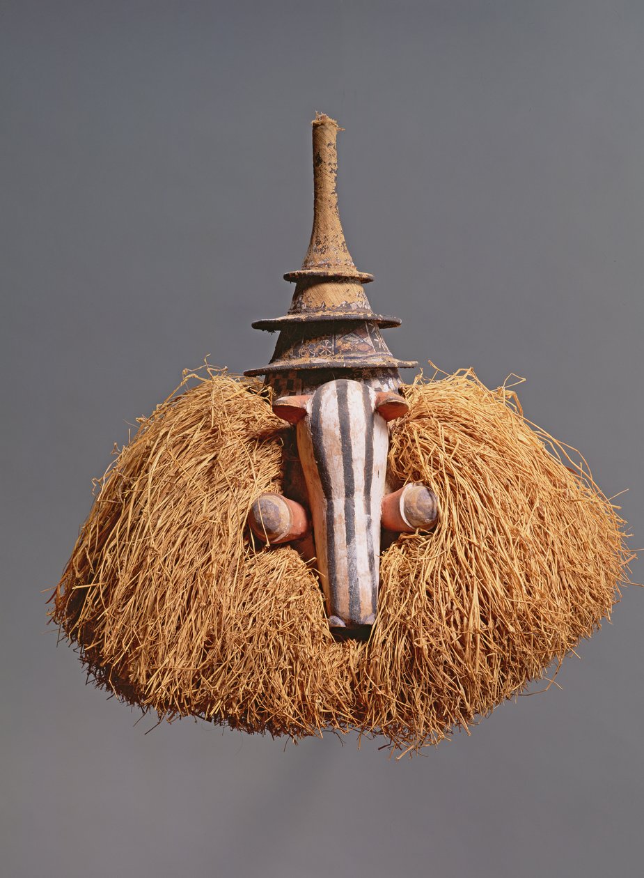 Zoomorphische Maske von Congolese