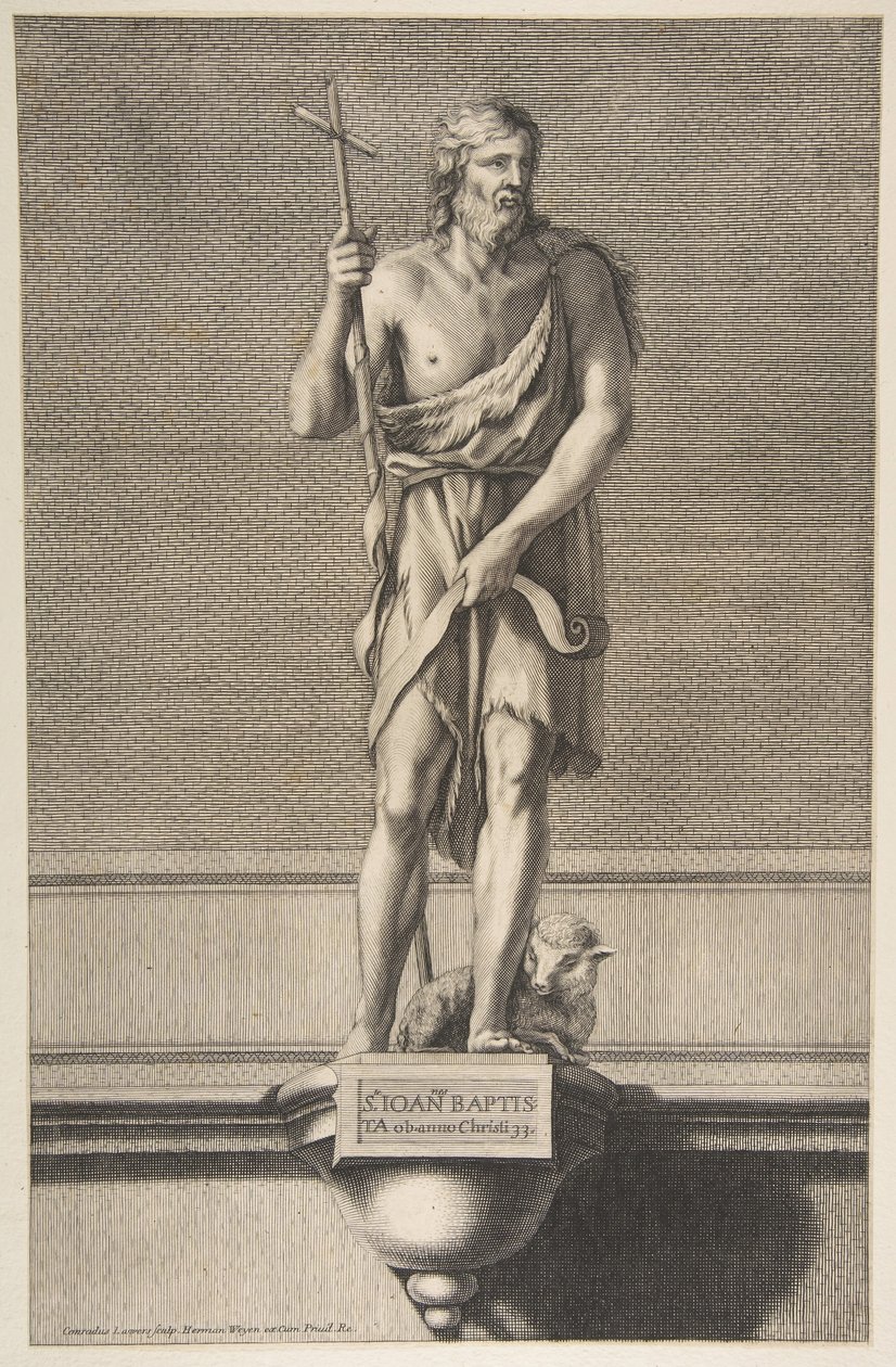 Johannes der Täufer von Conrad Lauwers