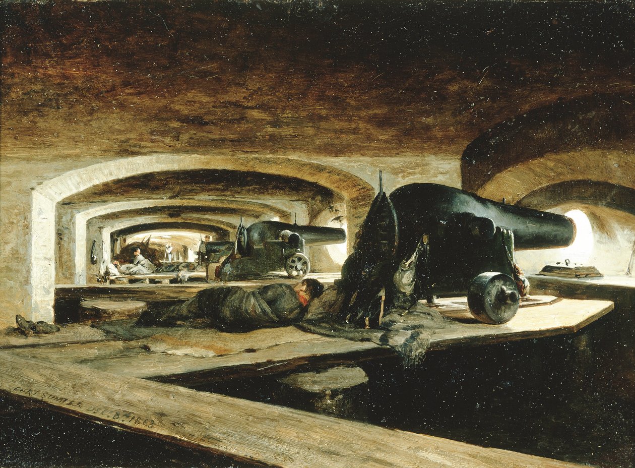 Fort Sumter, 8. Dezember von Conrad Wise Chapman