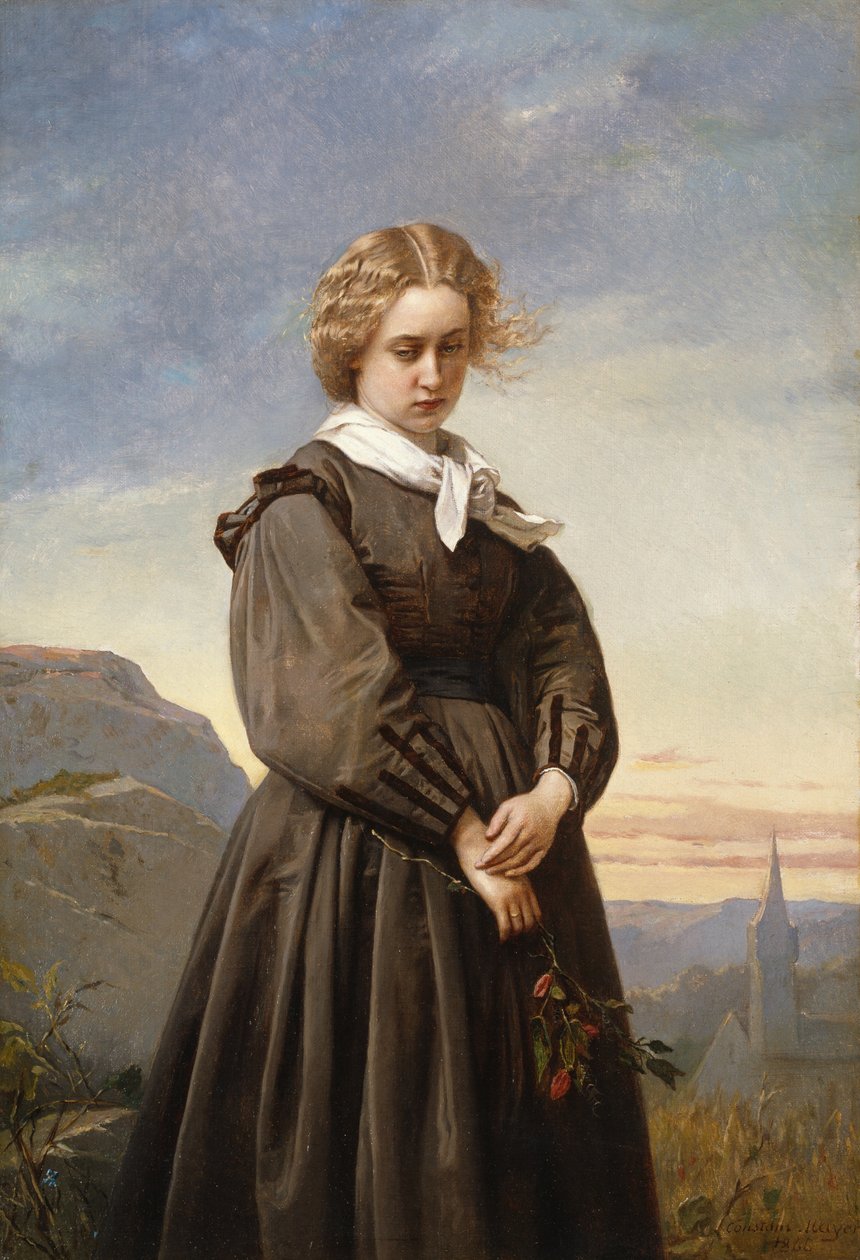 Die Melancholie der Liebe von Constant Mayer