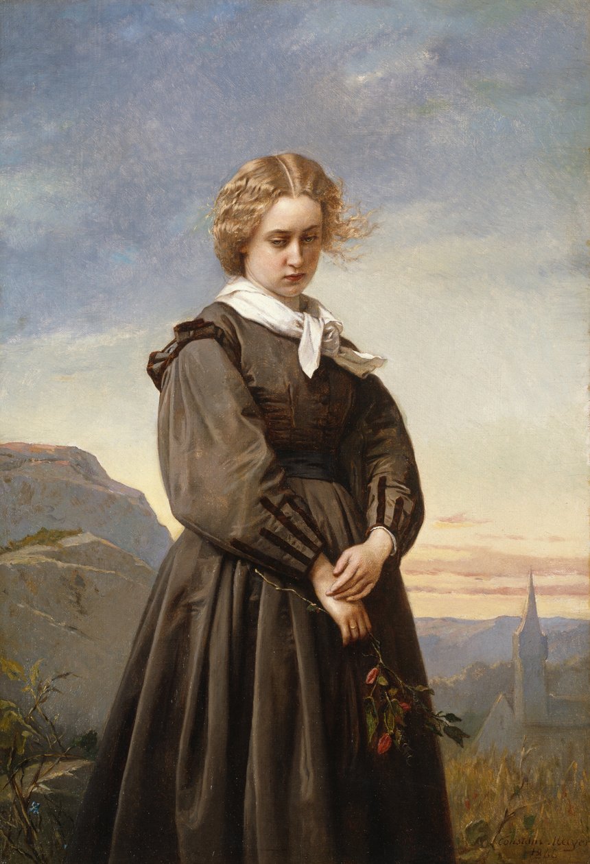 Die Melancholie der Liebe von Constant Mayer