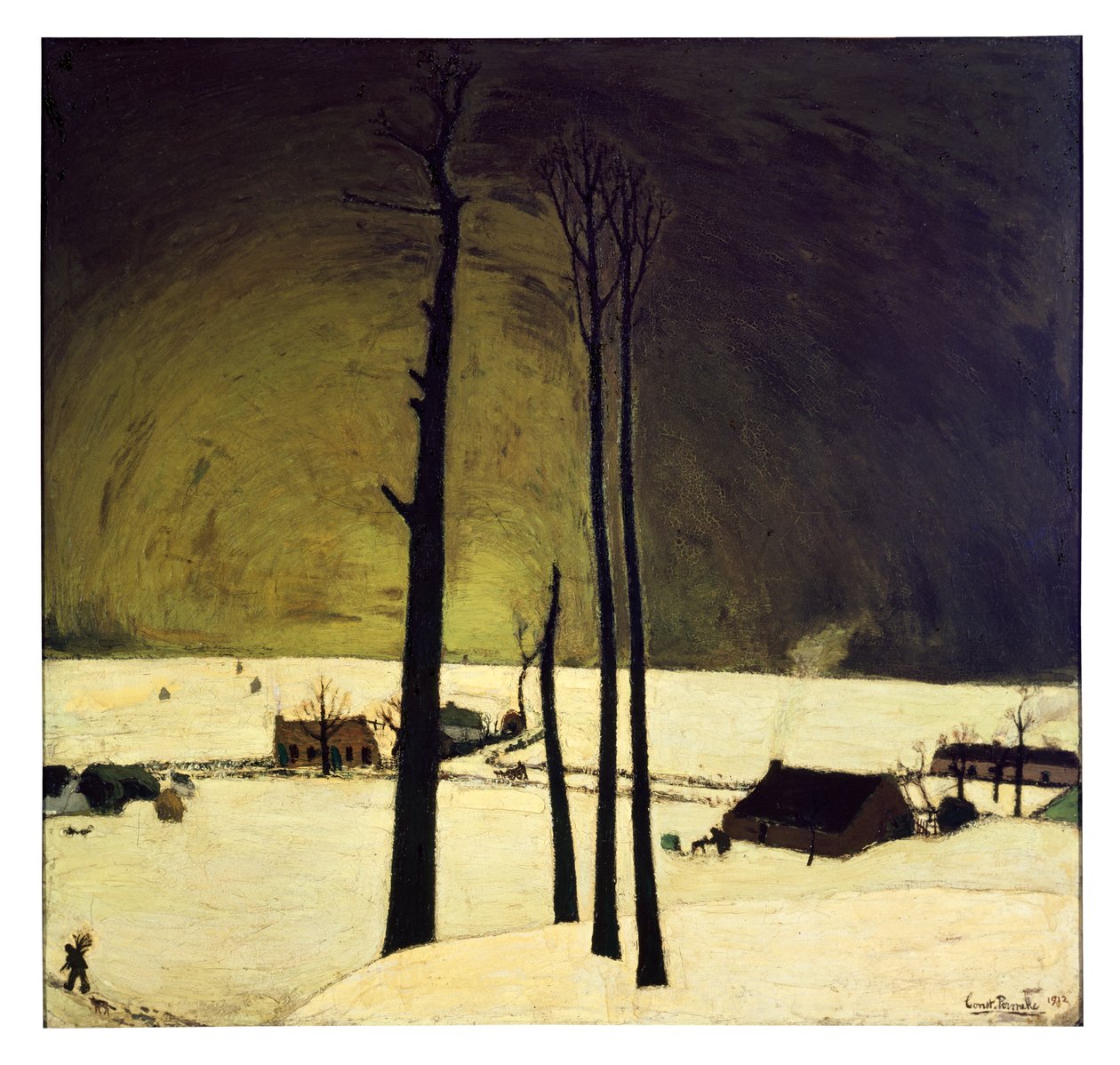 Winterlandschaft von Constant Permeke