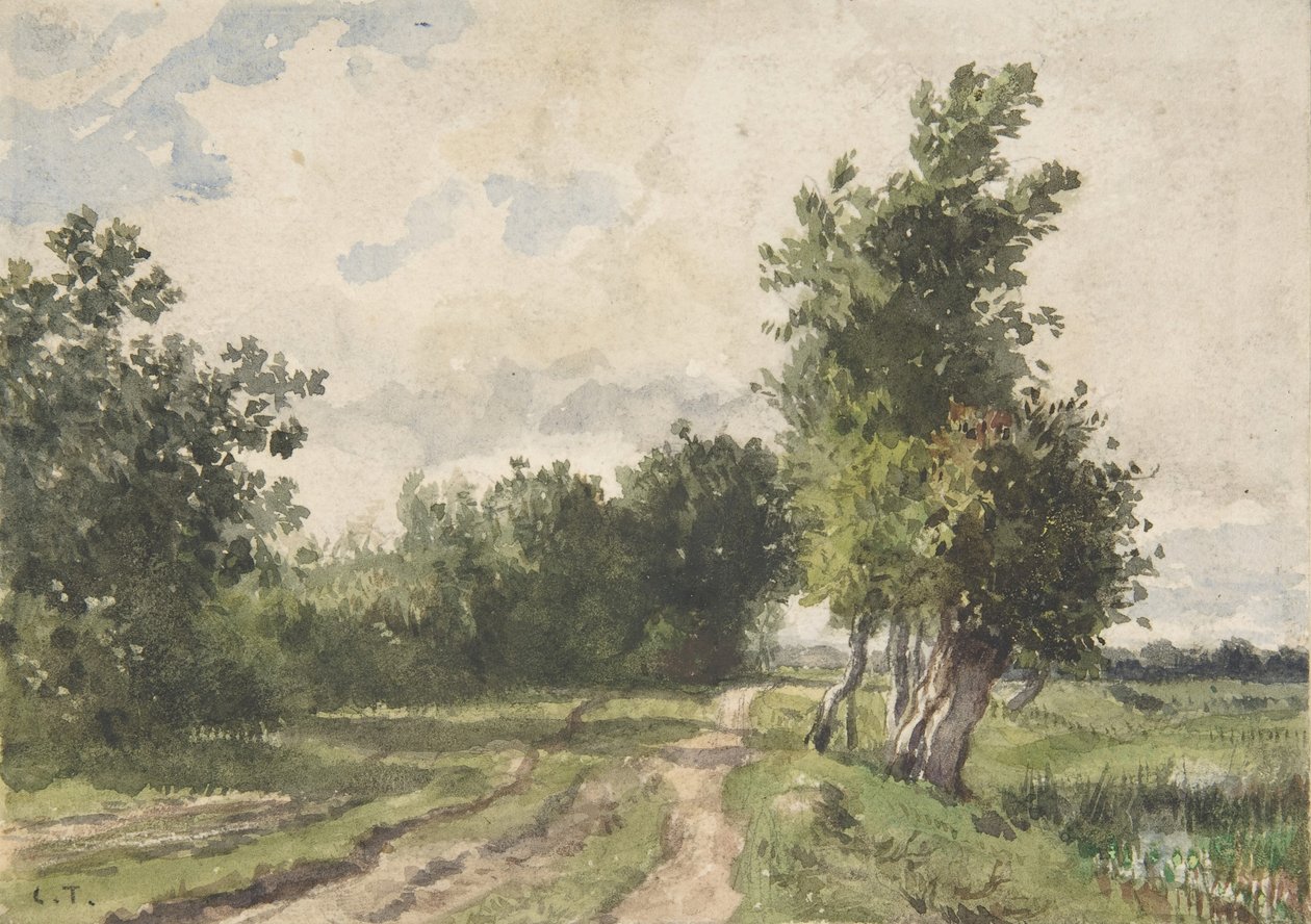 Landschaft, 1825-65 von Constant Troyon