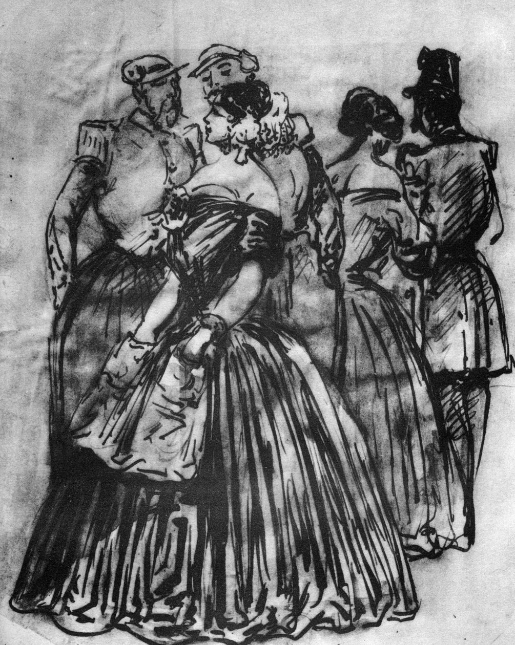 Außer Dienst, 19. Jahrhundert, 1930 von Constantin Guys