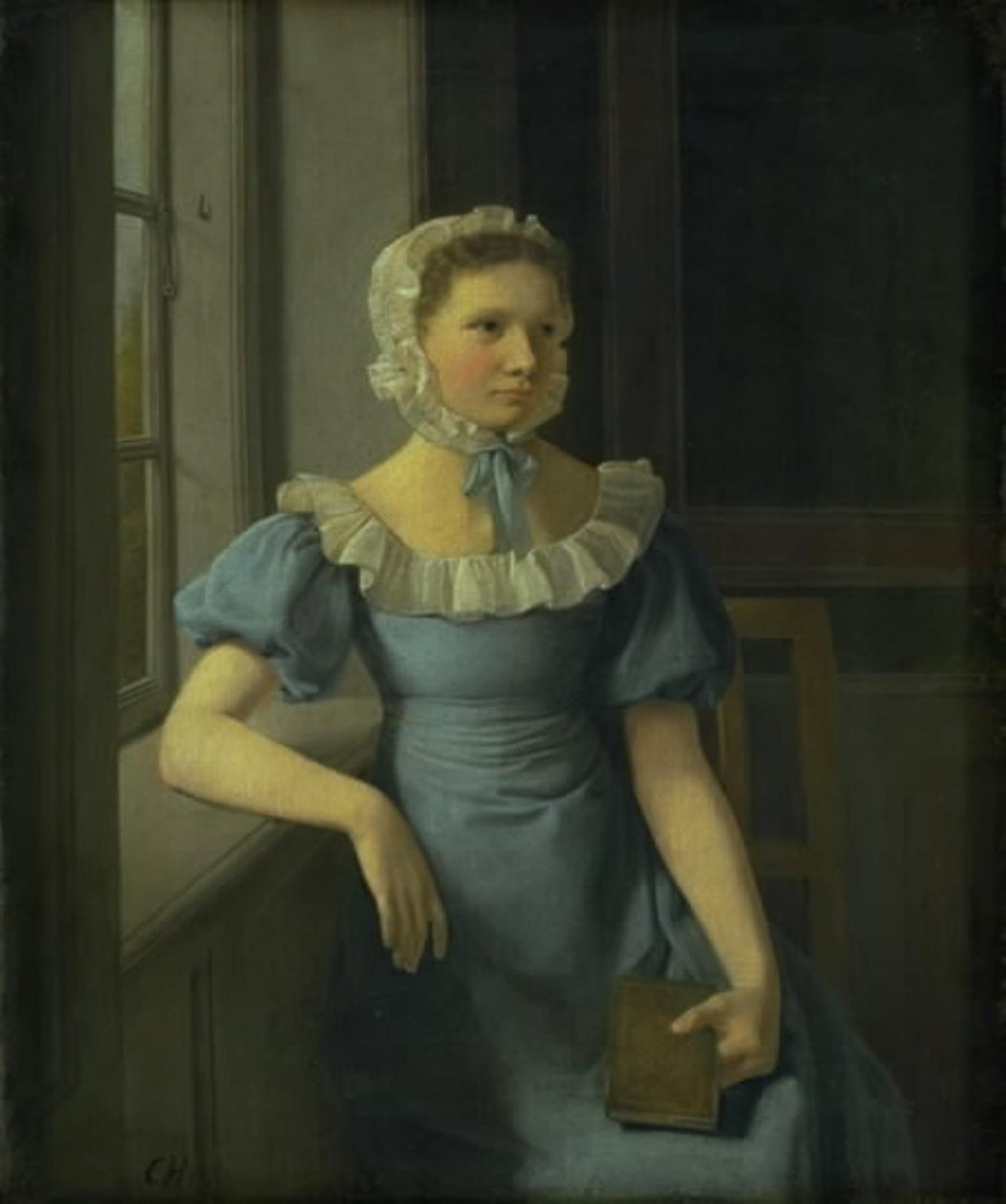 Die älteste Schwester des Künstlers von Constantin Hansen