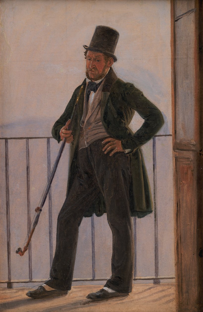 Der Maler Albert Küchler von Constantin Hansen