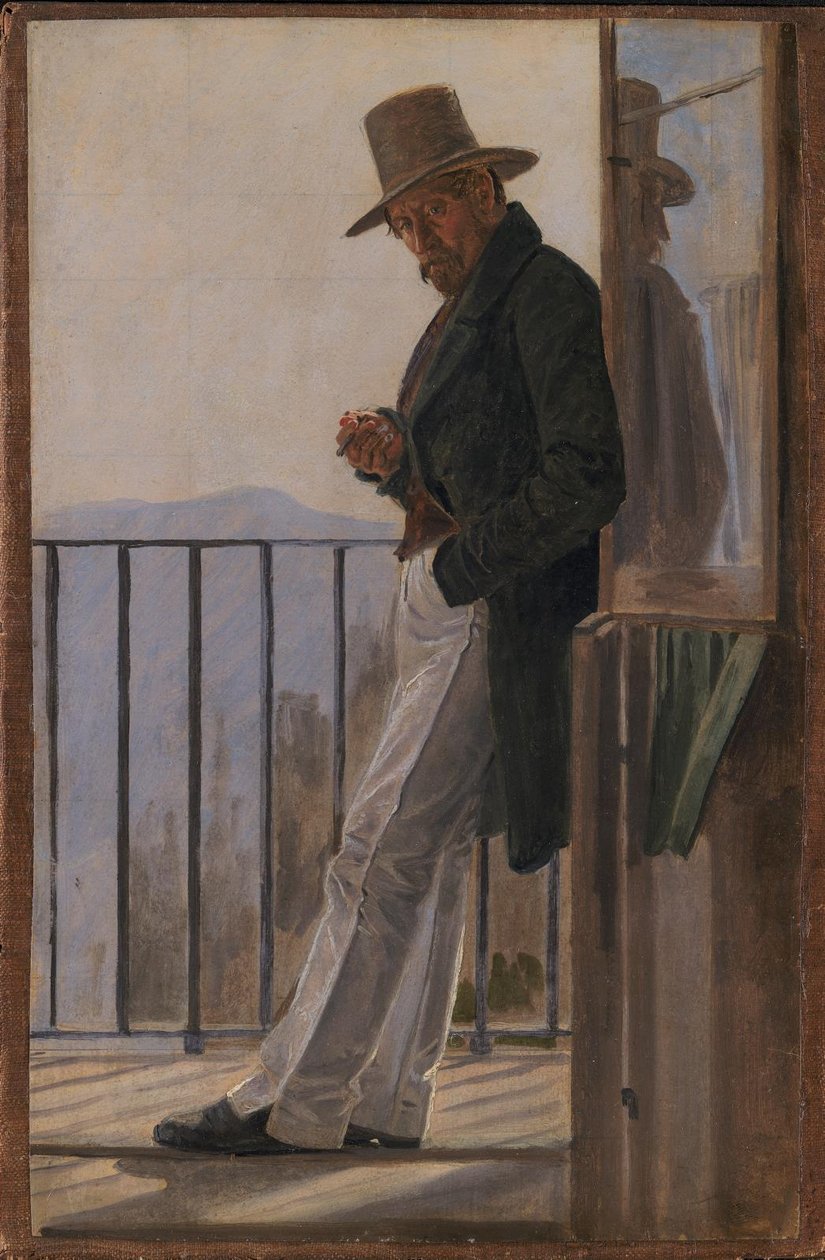 Der Maler Ditlev Blunck von Constantin Hansen
