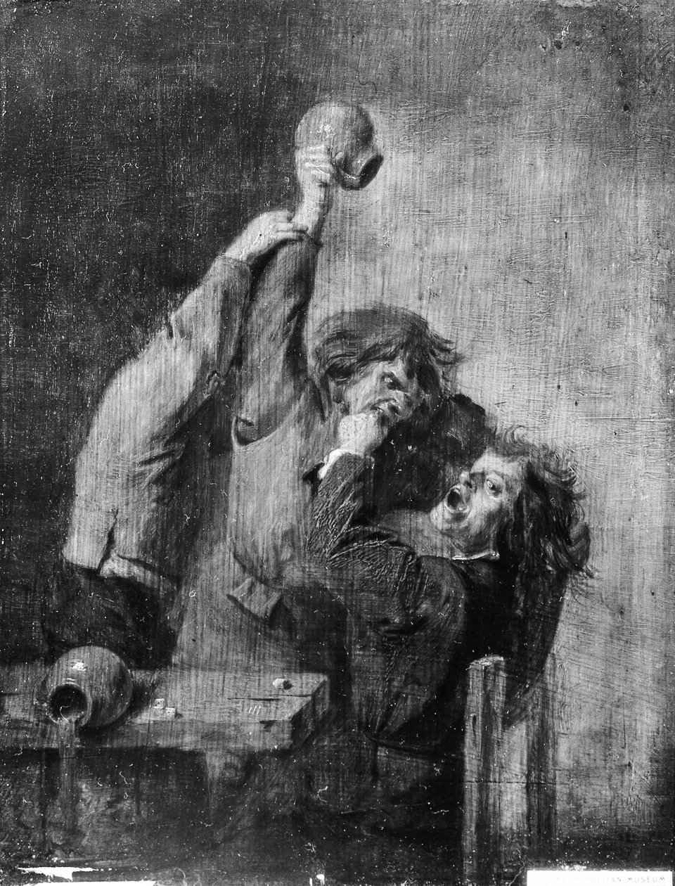Die Schlägerei von Copy after Adriaen Brouwer