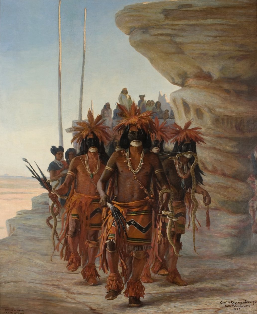 Hopi-Schlangentanz von Cornelia Cassady Davis