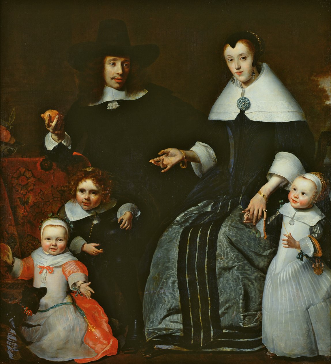Familienporträt von Cornelis Bisschop