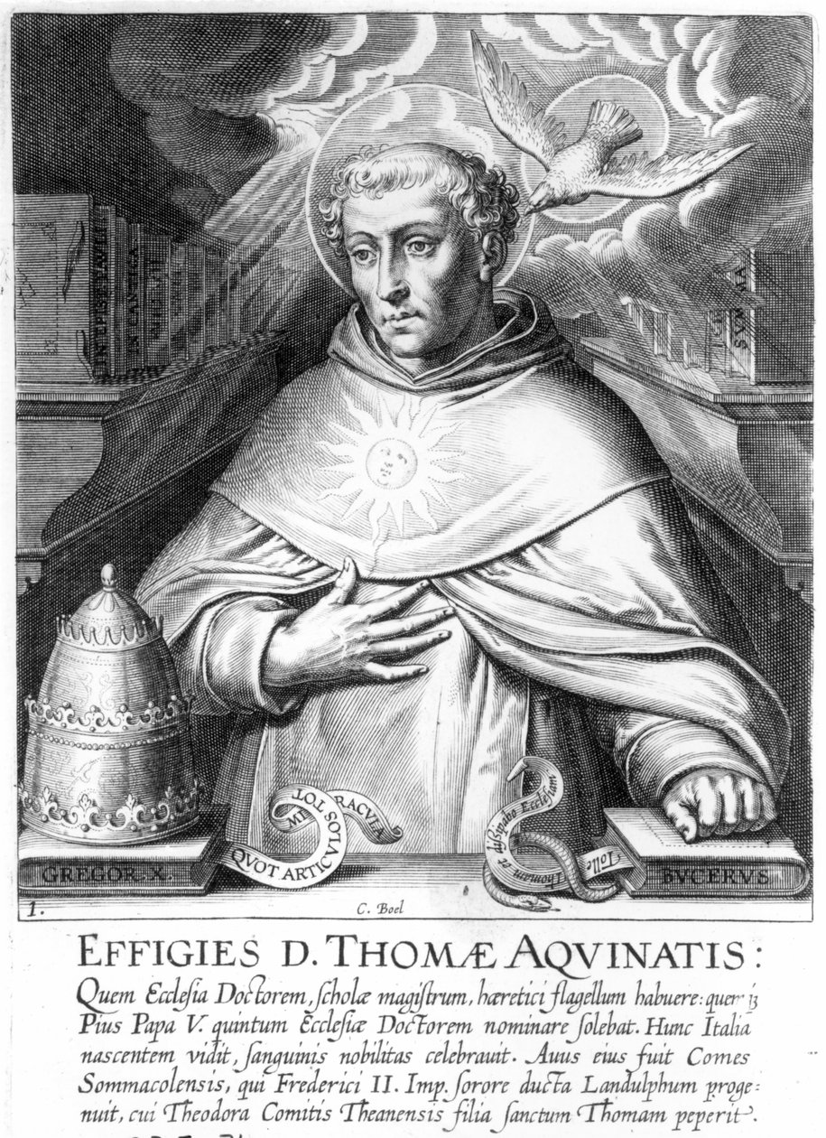 St. Thomas von Aquin von Cornelis Boel