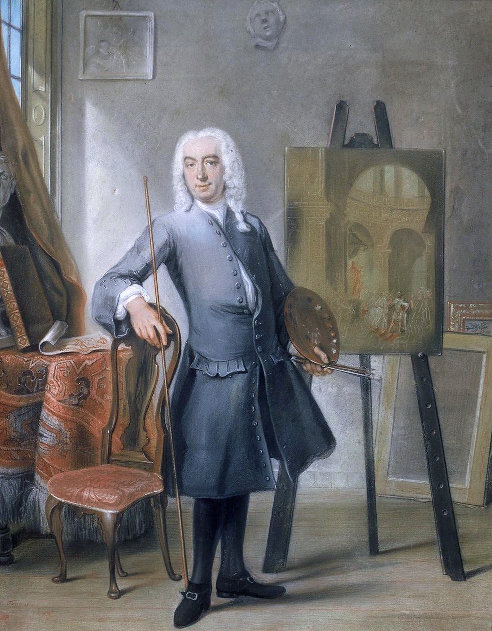 Selbstporträt von Cornelis Troost